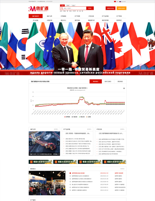 俄矿源（中俄矿产能源平台）网络营销外包案例